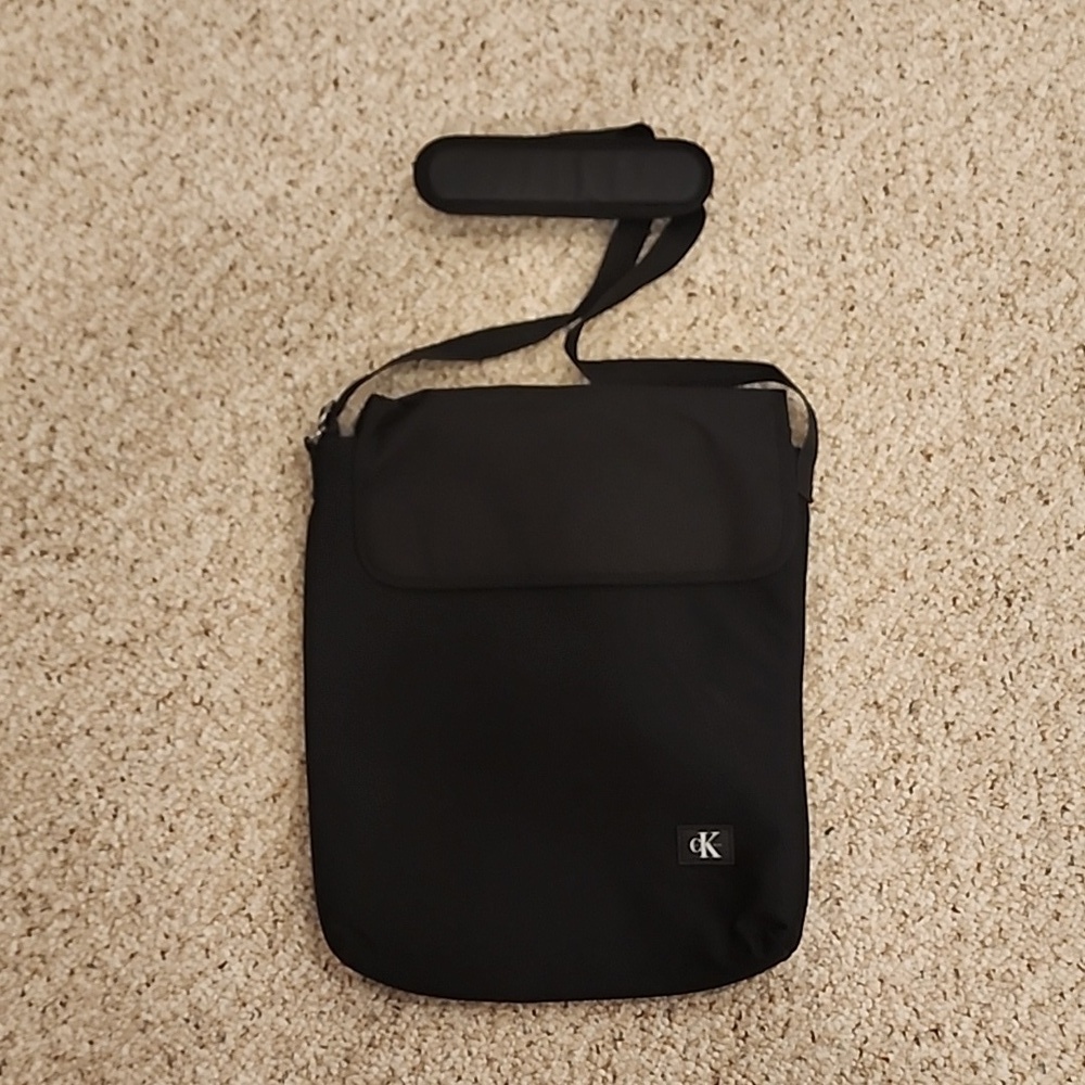 Calvin Klein Black Messenger Bag